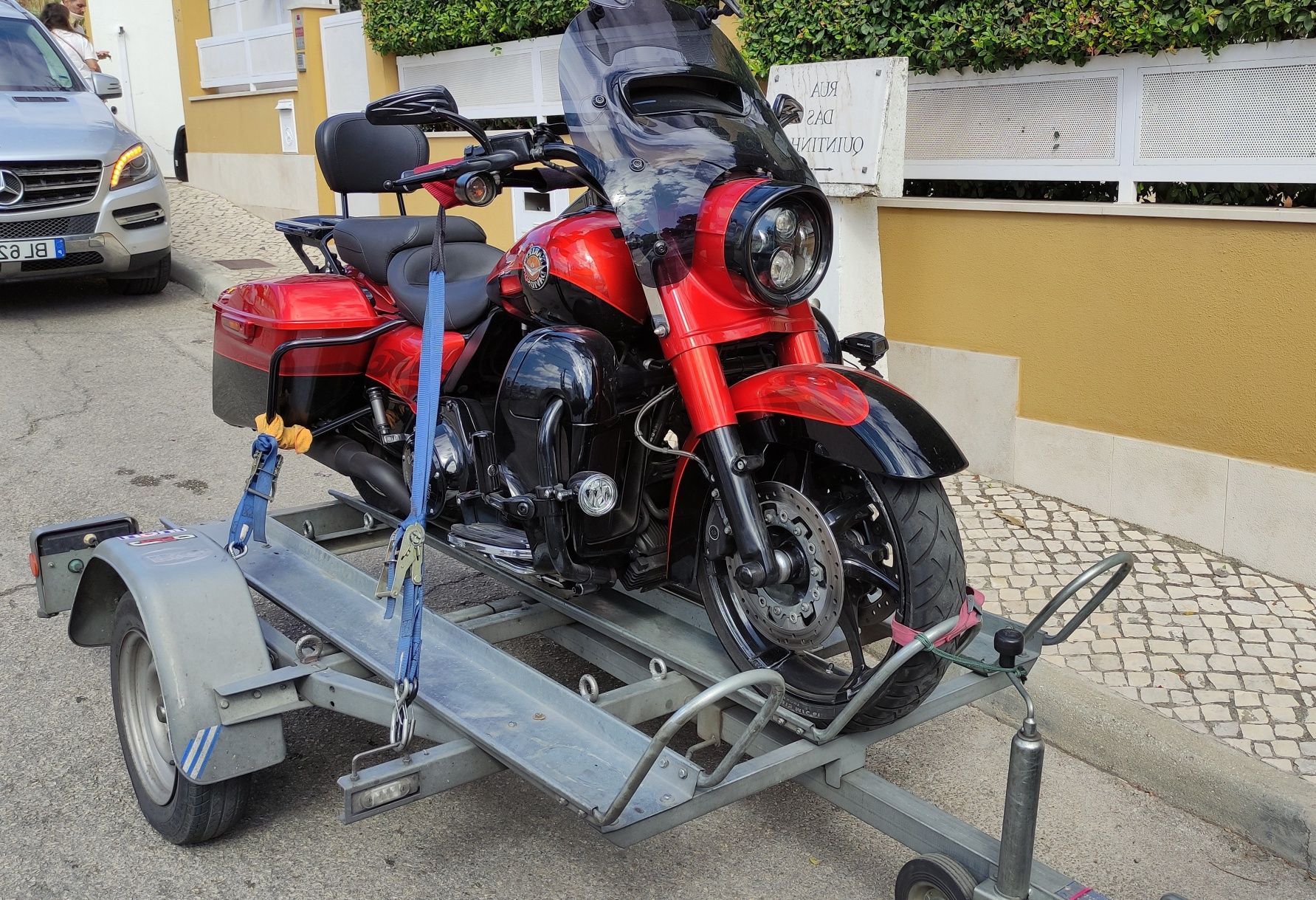 Transporte de motas, Transporte de Caravana,Roulote, Aluguer de reboqu
