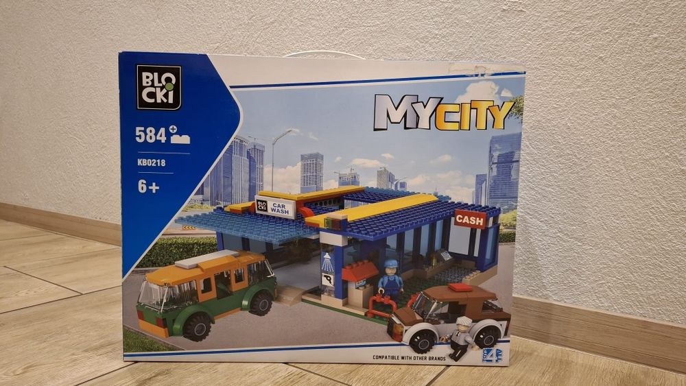 Klocki myjnia samochodowa