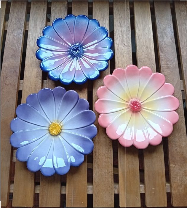 Pratos e Taças Flor