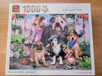Puzzle 1000 Pieski Pies Psy