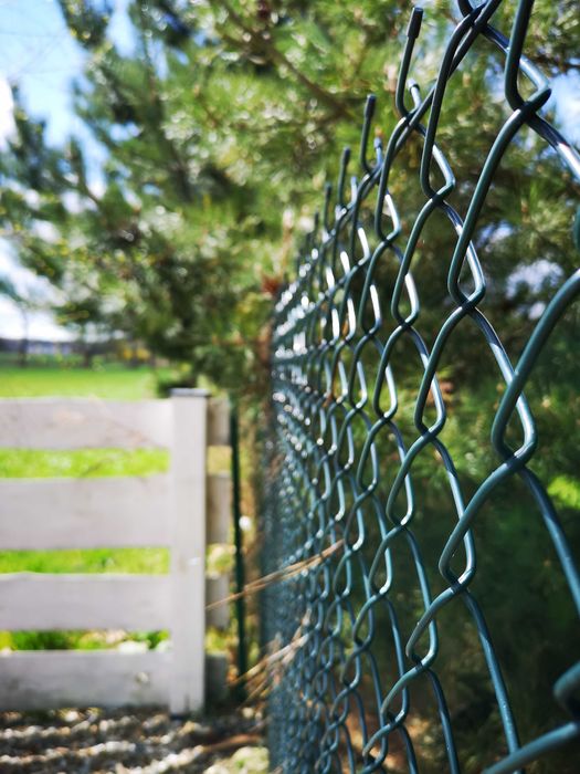 SIATKA OGRODZENIOWA 3,1mm 120cm ZIELONA plastikowa PCV 1,2m zieleń