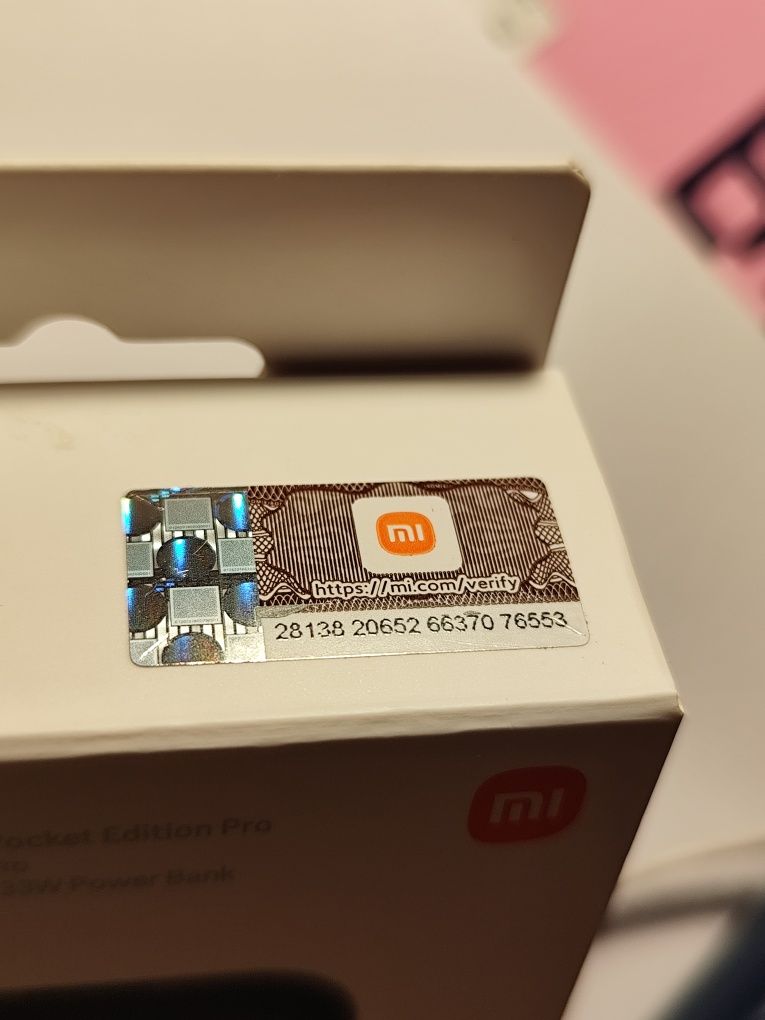 Powerbank xiaomi 10 000 mAh 33W