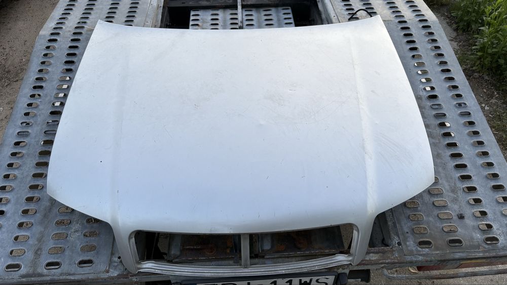 Audi a4 b6 ly7w maska przednia przód pokrywa silnika srebrna