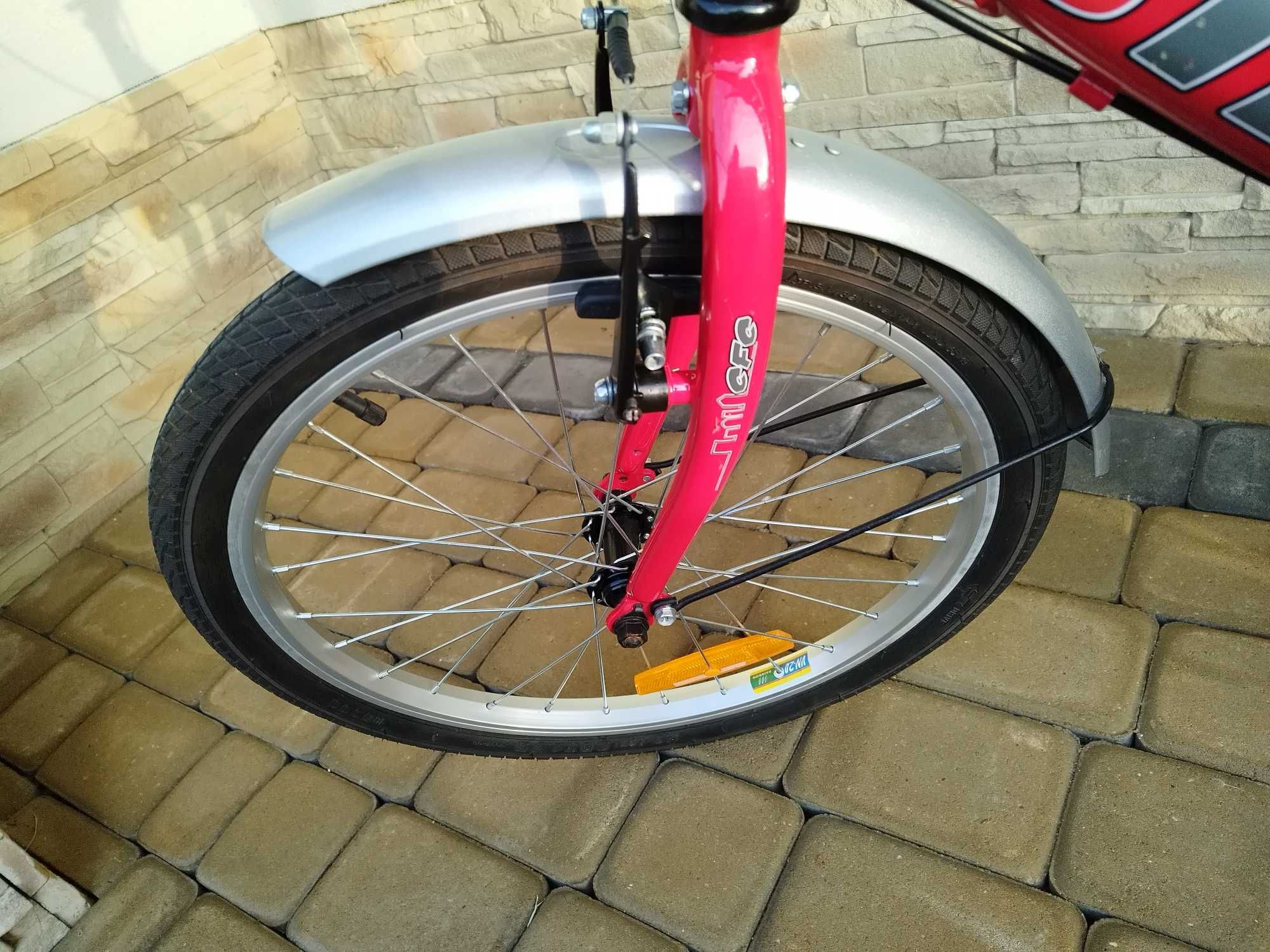 Rower 3TRIP CAMPER (składak, czerwony)