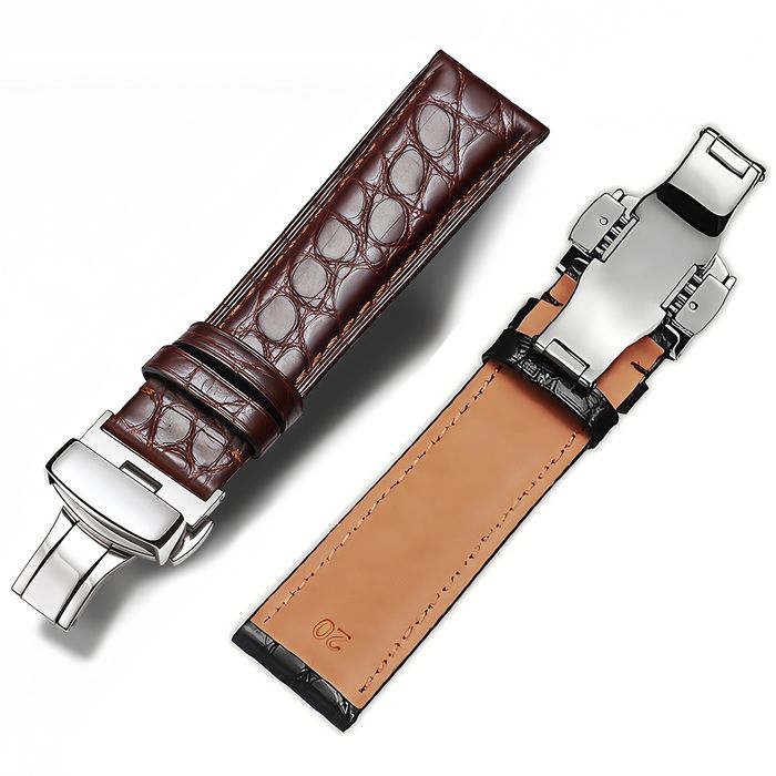 Застежка бабочка для наручных часов. Застібка метелик, ремешок.