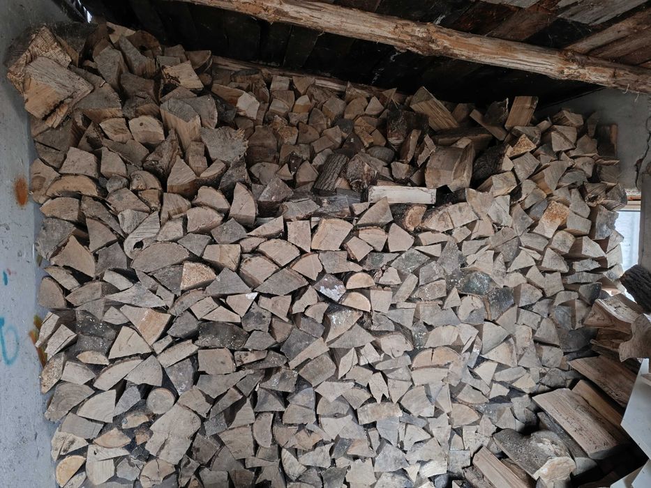 Drewno Opałowe Kominkowe Buk Grab Sezonowany Transport