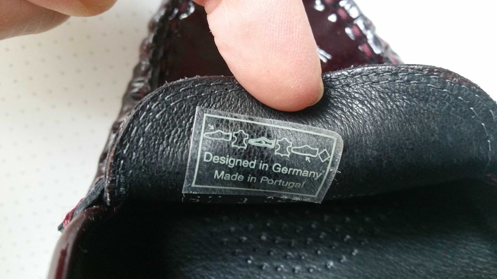 Мокассины ARA лакированная кожа