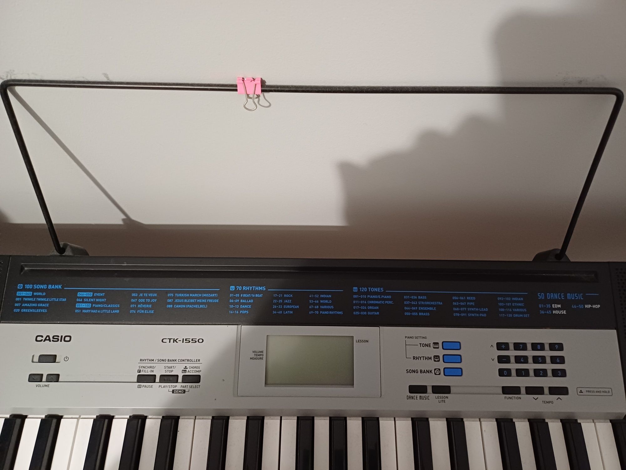 Keyboard Casio CTK-1550