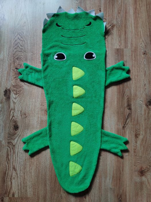 Śpiworek kocyk krokodyl