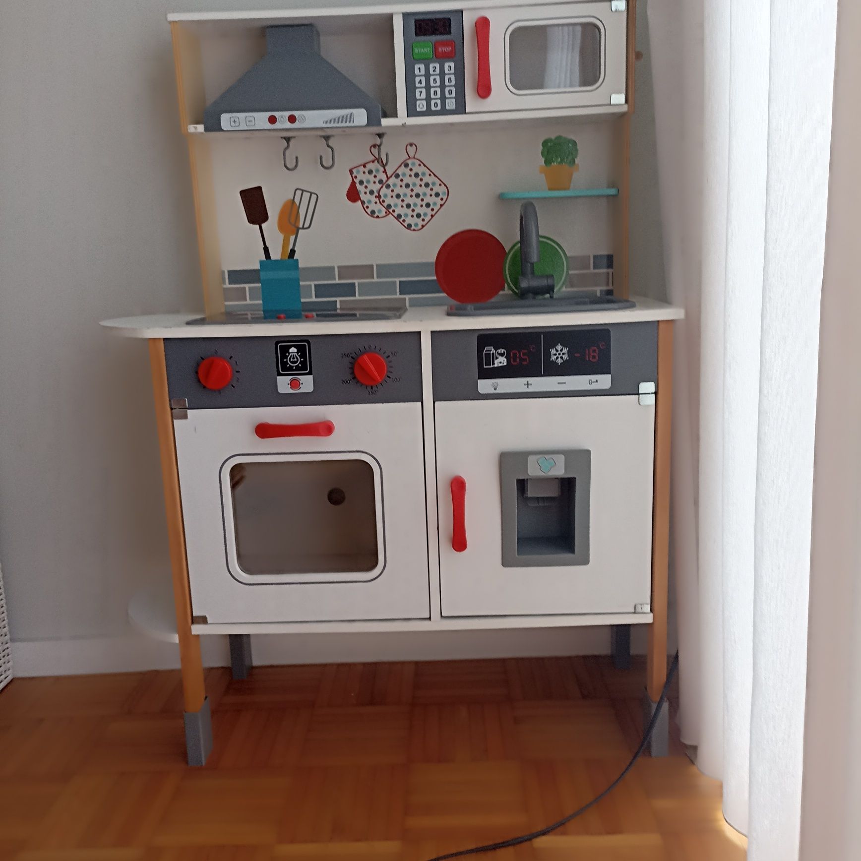 Cozinha de brincar madeira