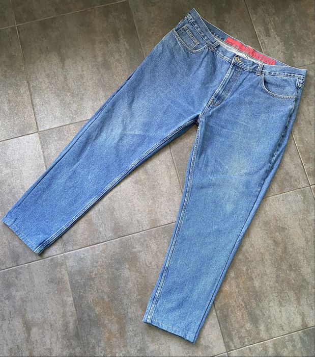 Чоловічі джинси синього кольору 100% cotton