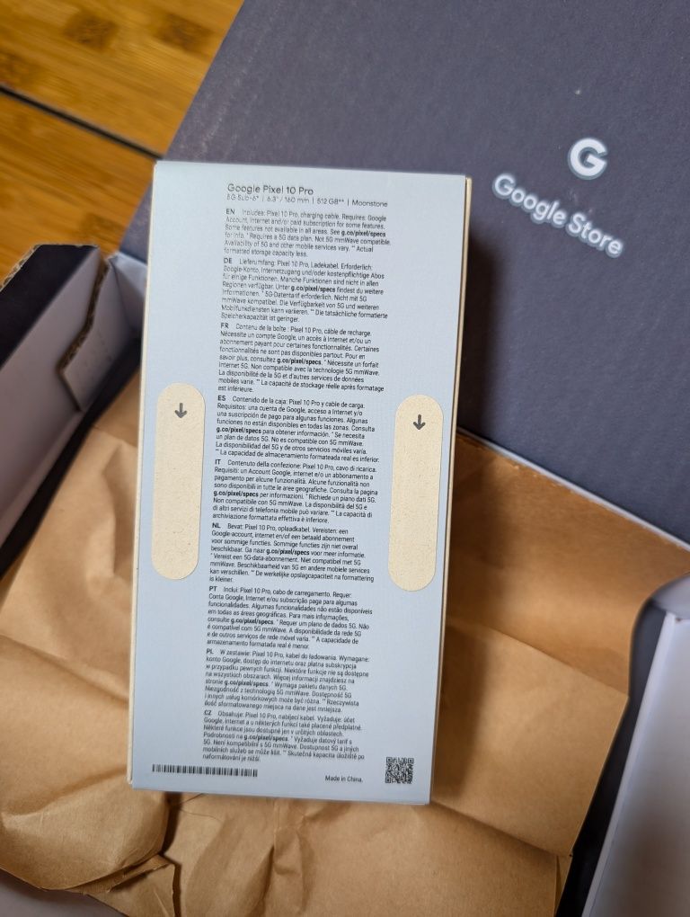 Google Pixel 10 Pro 256 512 Moonstone новий, Київ доставка по Україні