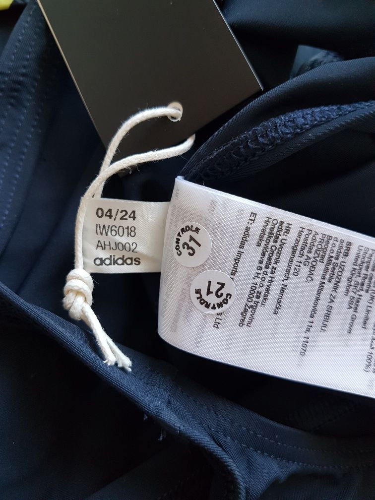 M 38 adidas MID 3-stripes swimsuit strój kąpielowy jednoczęściowy