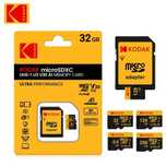 Karta pamięci KODAK 32GB MicroSD C10 V30 U3 A1 4K PREMIUM Chip 100mb/s