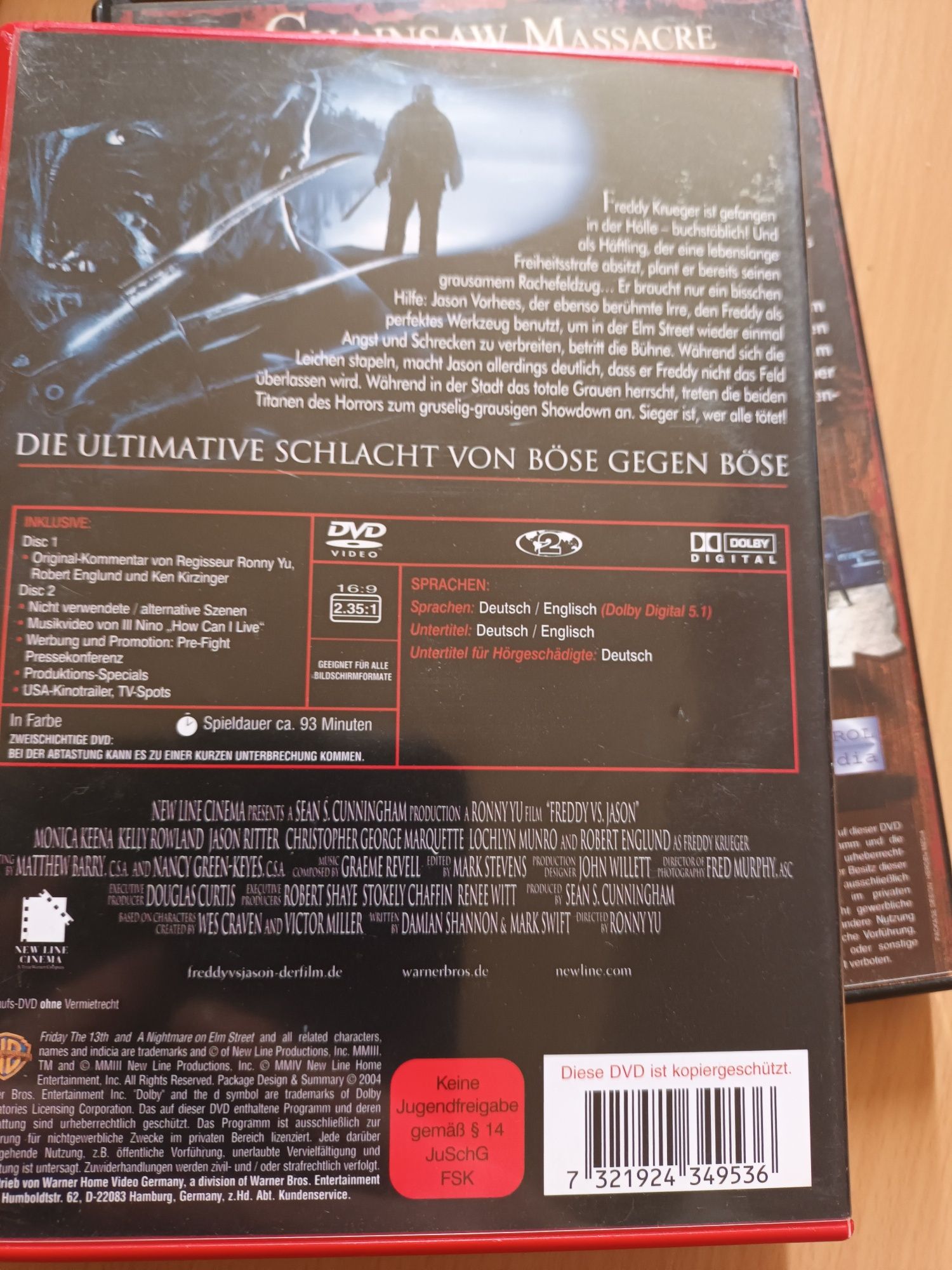 Płyty DVD filmy w j.niemieckim