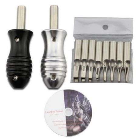 Novo kit tatuagem completo profissional 3 maquinas