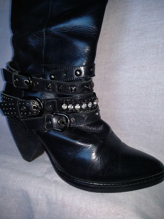 Сапоги р. 38 кожа евро зима