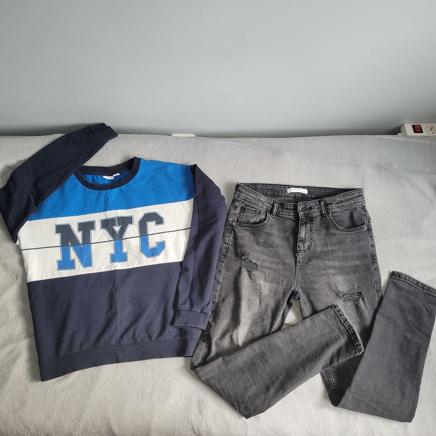 Dzinsy super skinny Reserved rozm.158 cm