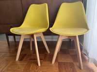 Conjunto de 4 cadeiras estilo Eames