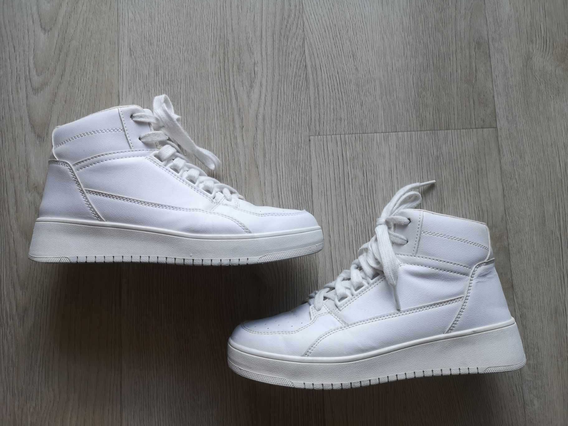 adidasy wysokie białe new yorker