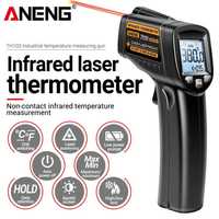 Пирометр ANENG TH103. Лазерный инфракрасный термометр. -20 до +380°С