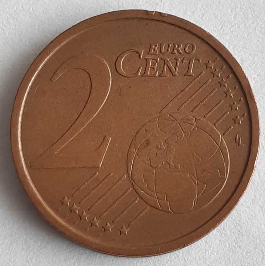 2 euro cent 2002 Włochy moneta kolekcjonerska