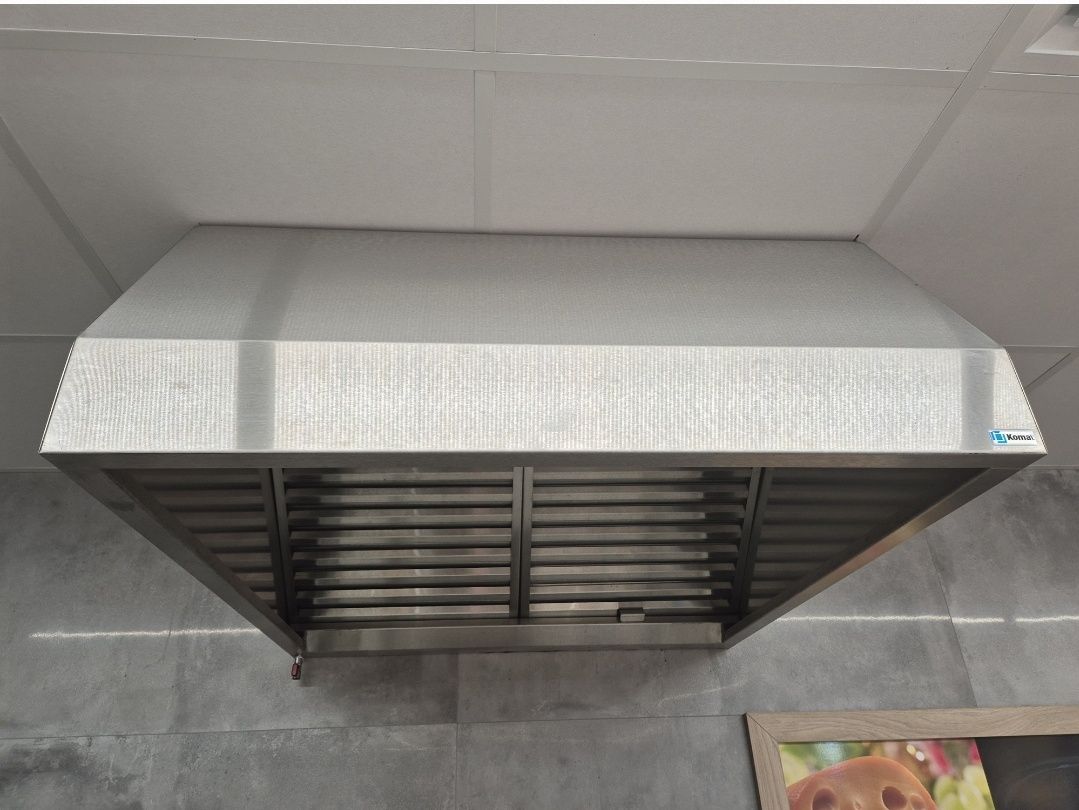 Okap przyścienny KOMAT 1000x1100x455 mm z łapaczami