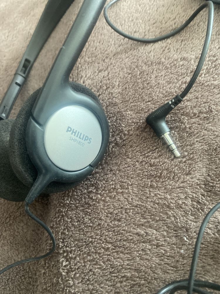 Przewodowe słuchawki telewizyjne SHP1800 Philips przewód 6m