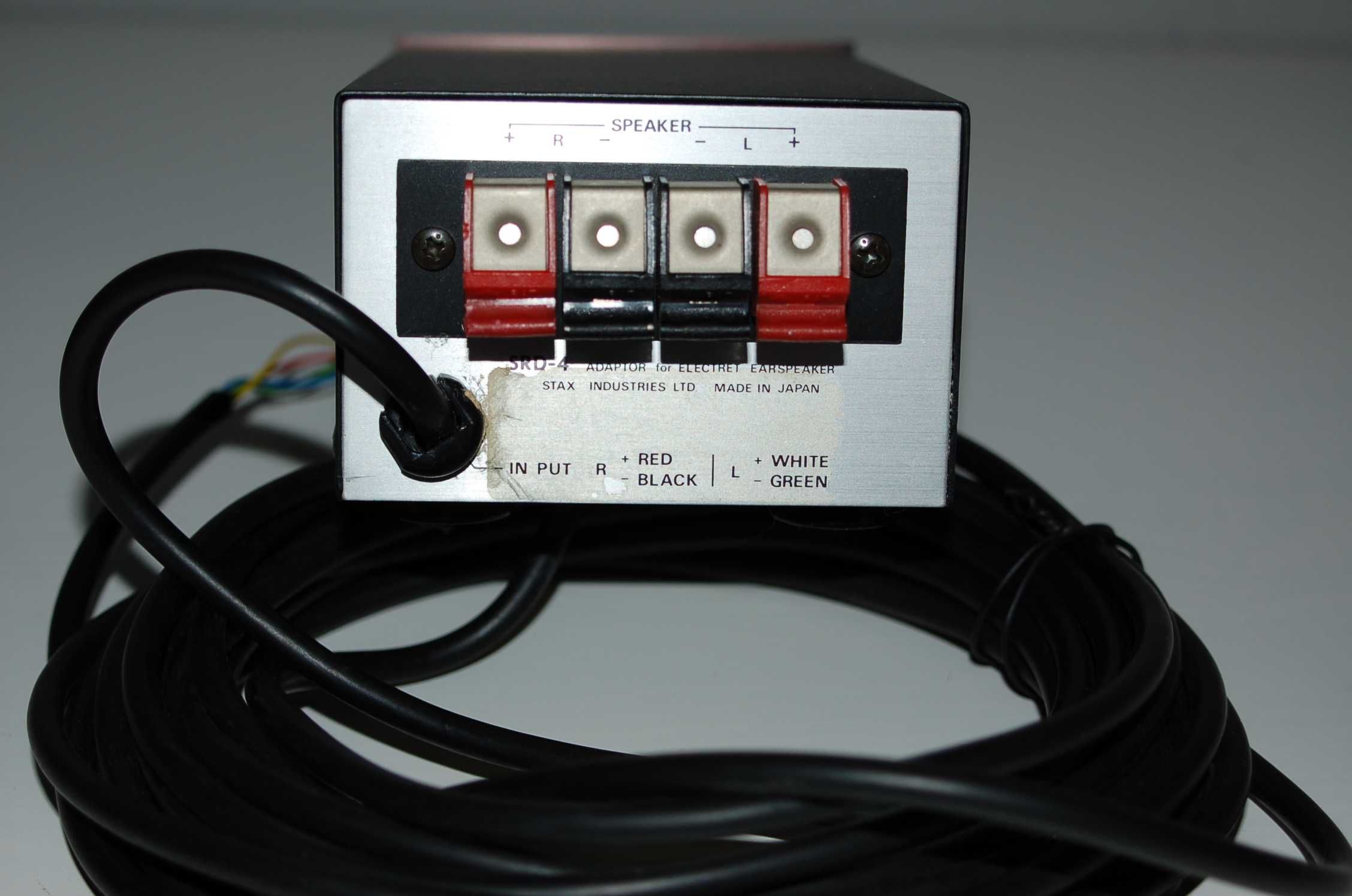 Słuchawki STAX SR-40 i adapter SRD-4