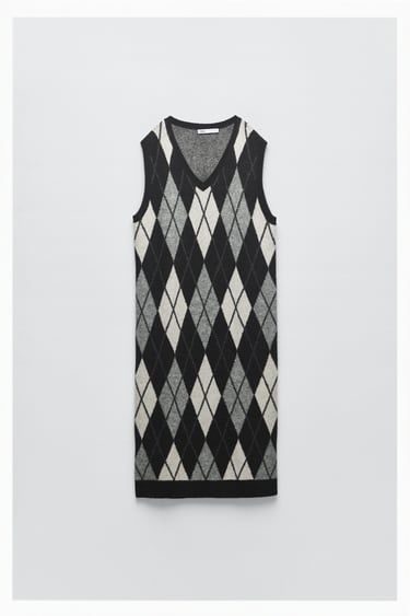 Sukienka w romby Zara