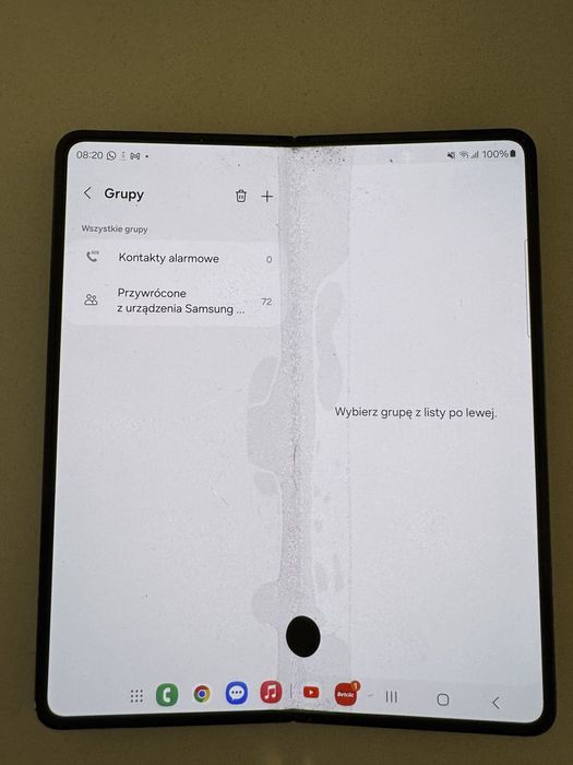 Samsung Z Fold 4 lekko uszkodzony