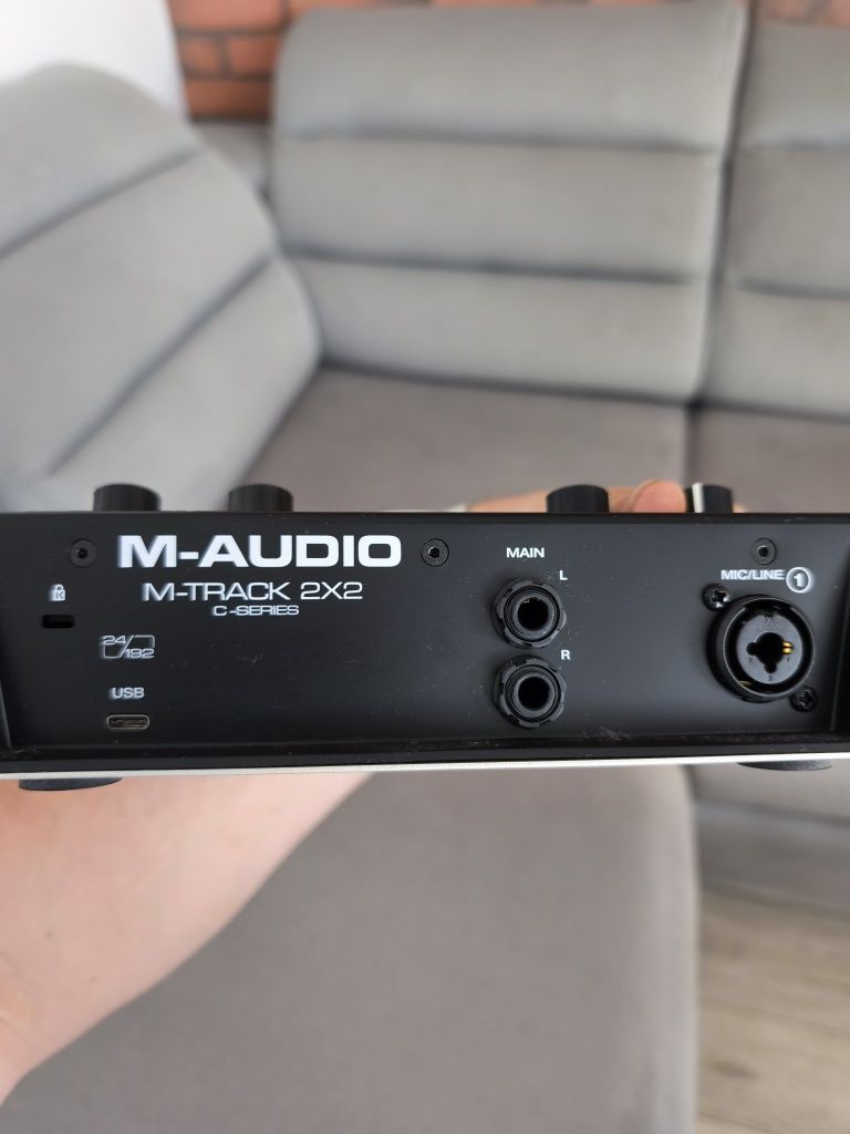 Interfejs M-audio m-track 2x2