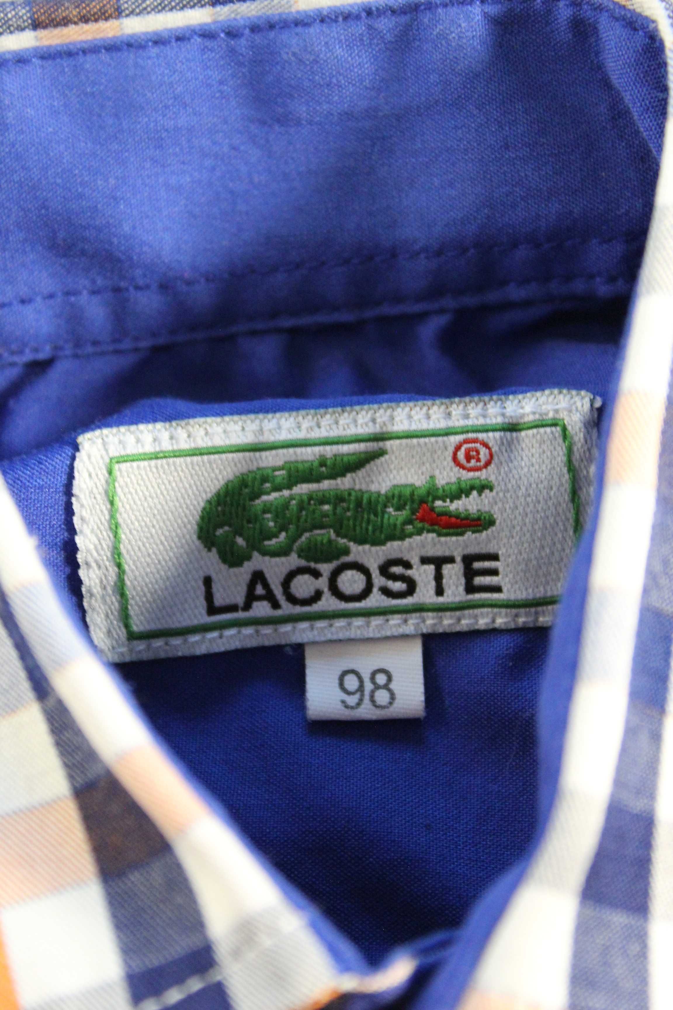 Сорочка з коротким рукавом, французького виробництва, LACOSTE/98 см