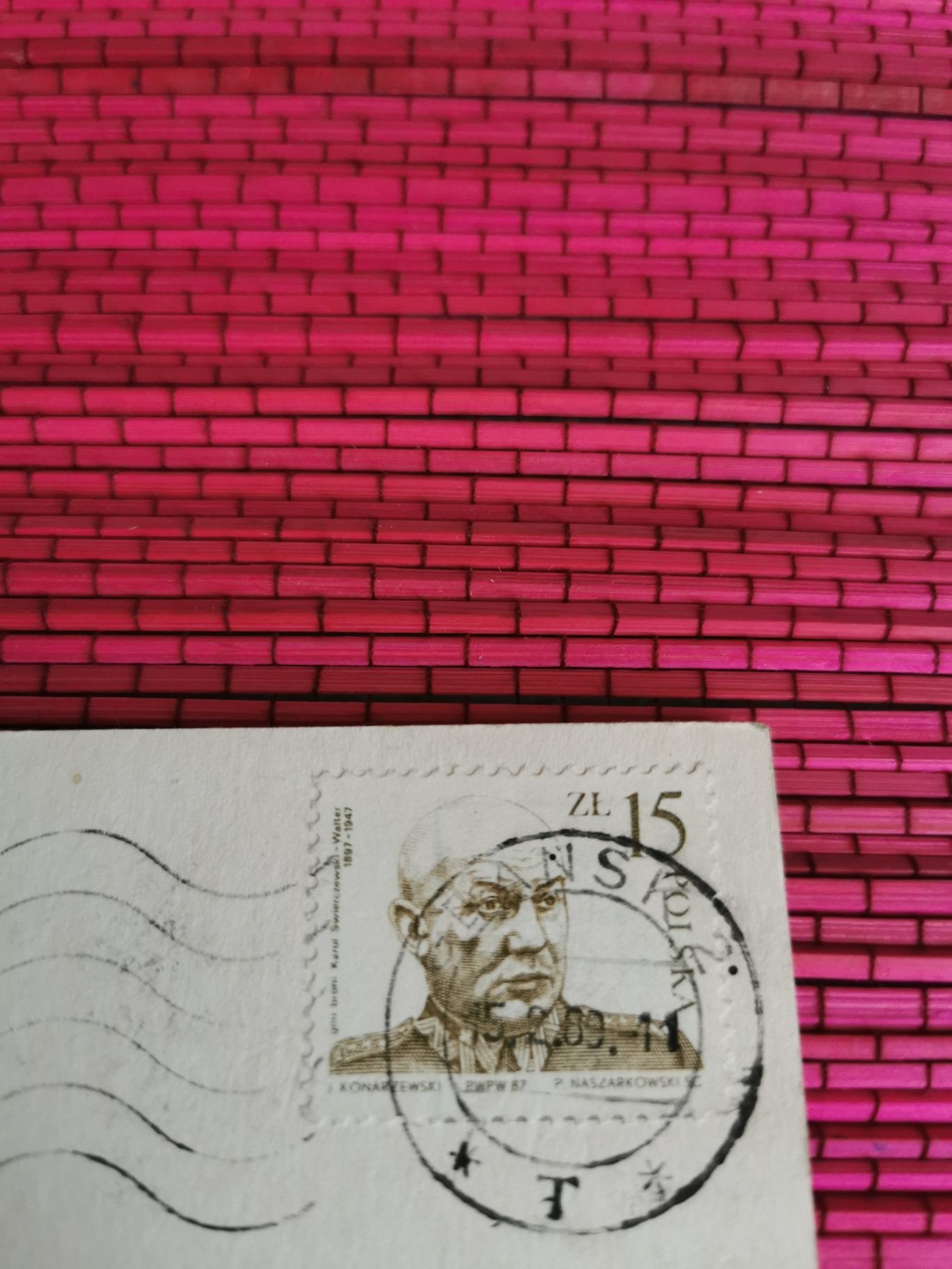 Pocztówka Pojezierze Kaszubskie lata 80
