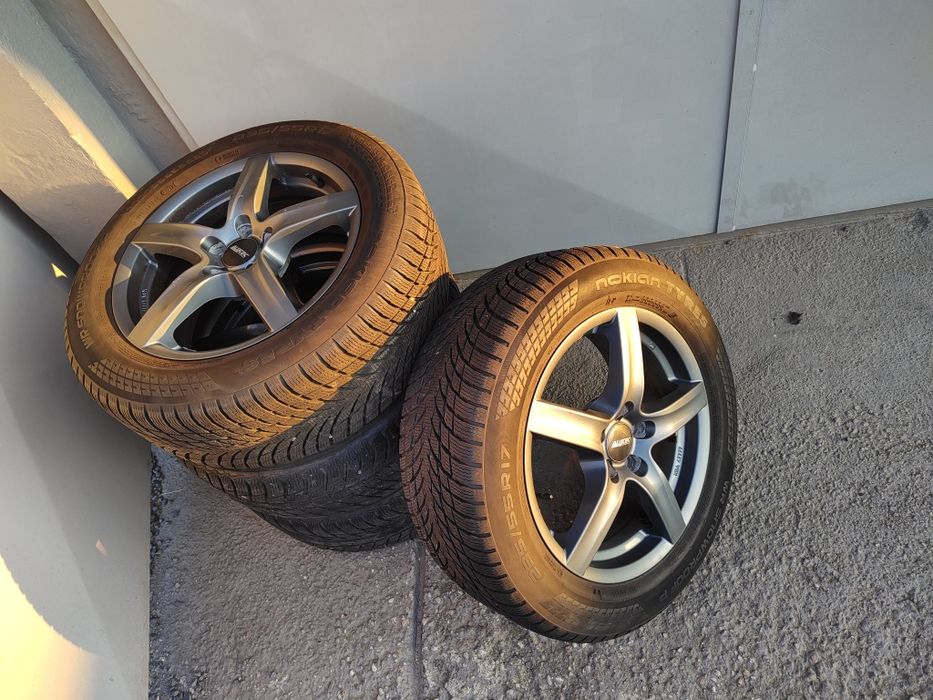 Koła zimowe 5x108 R17 235/55 R17 Nokian Forda Kuga Volvo