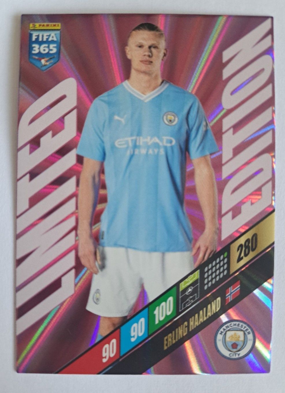 Limited Edition limitowane karty piłkarskie panini FIFA 365 Adrenalyn