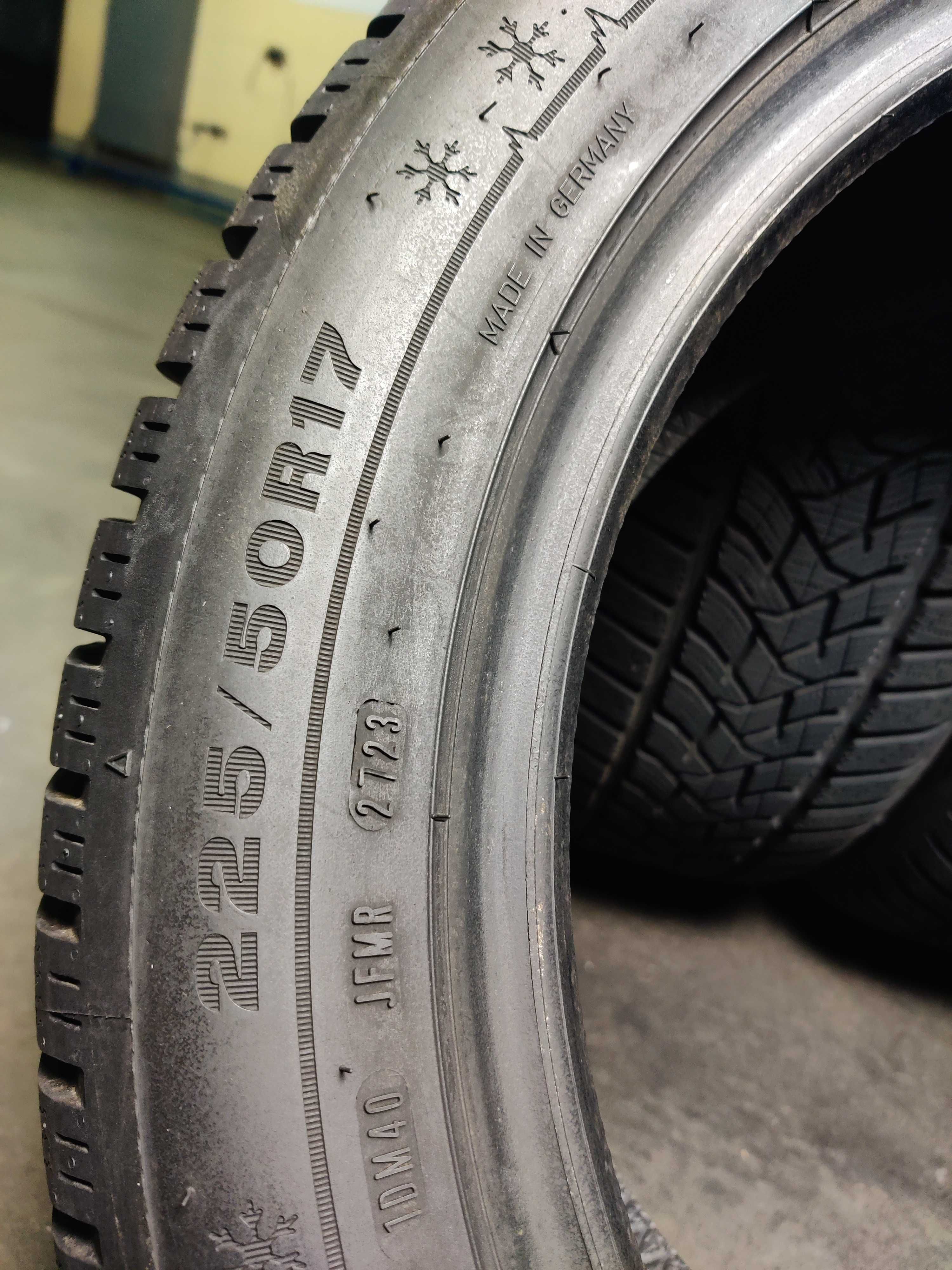 Dunlop Winter Sport 5 R17 225 50 шини зимові made Germany як НОВІ