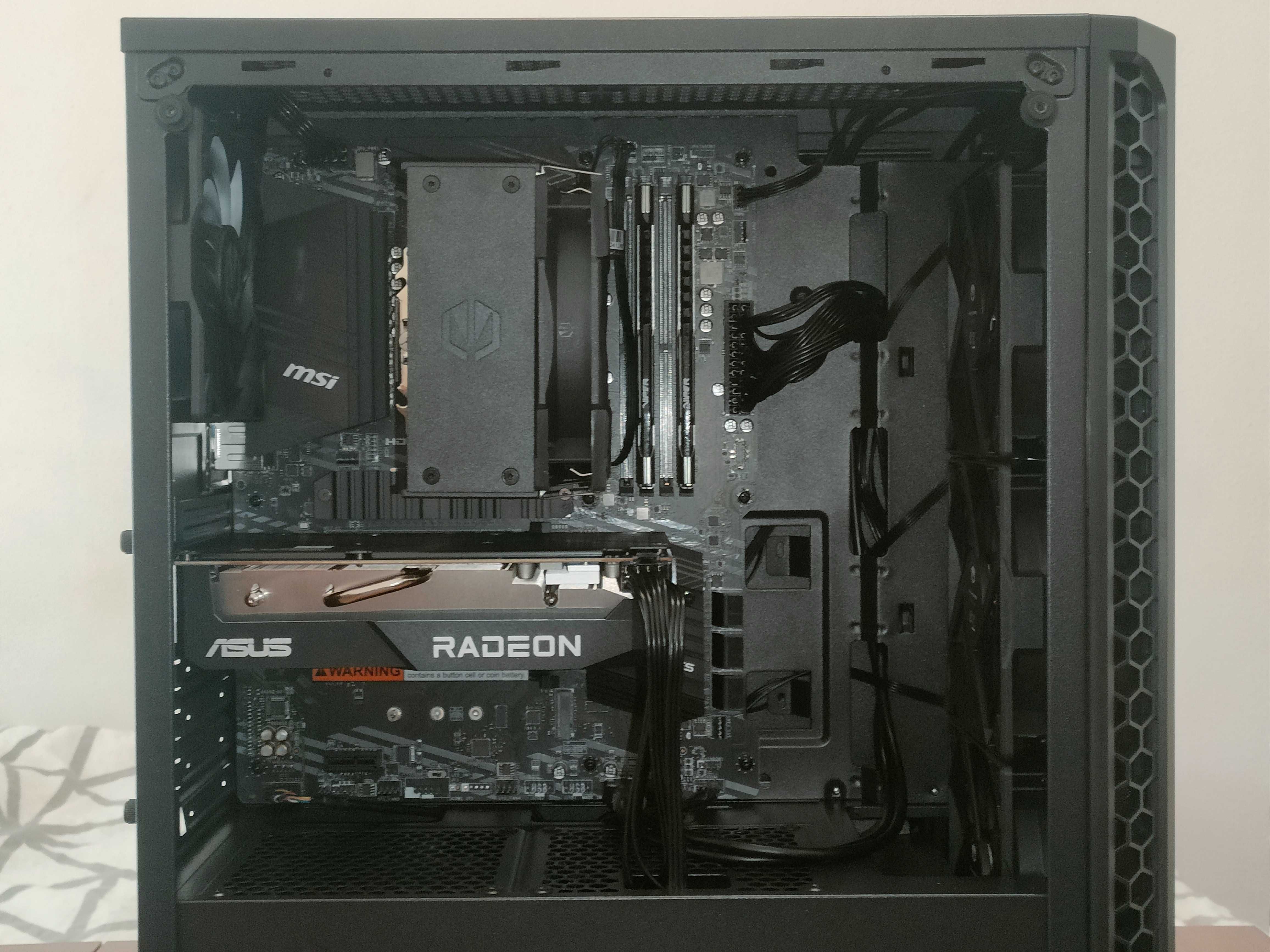 Komputer gamingowy AMD | Ryzen 5 5600 | Radeon RX7600 | 32GB RAM
