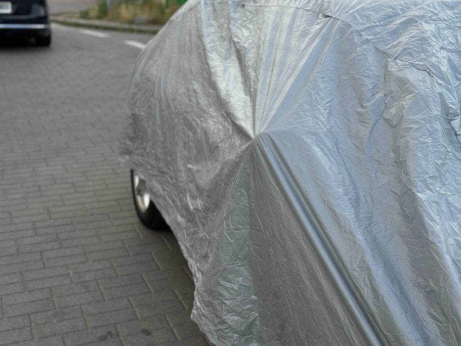 PLANDEKA Pokrowiec na samochód PEVA jednowarstwowy uniwersalny