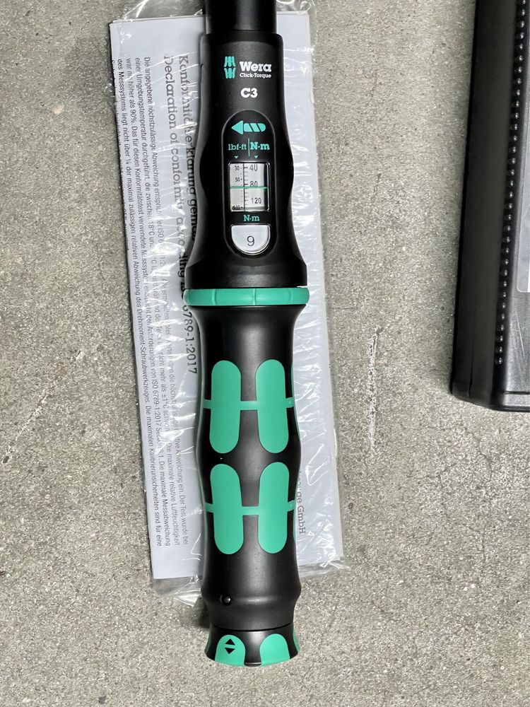 40-200 Nm WERA Klucz dynamometryczny Click-Torque C3 z grzechotka 1/2”