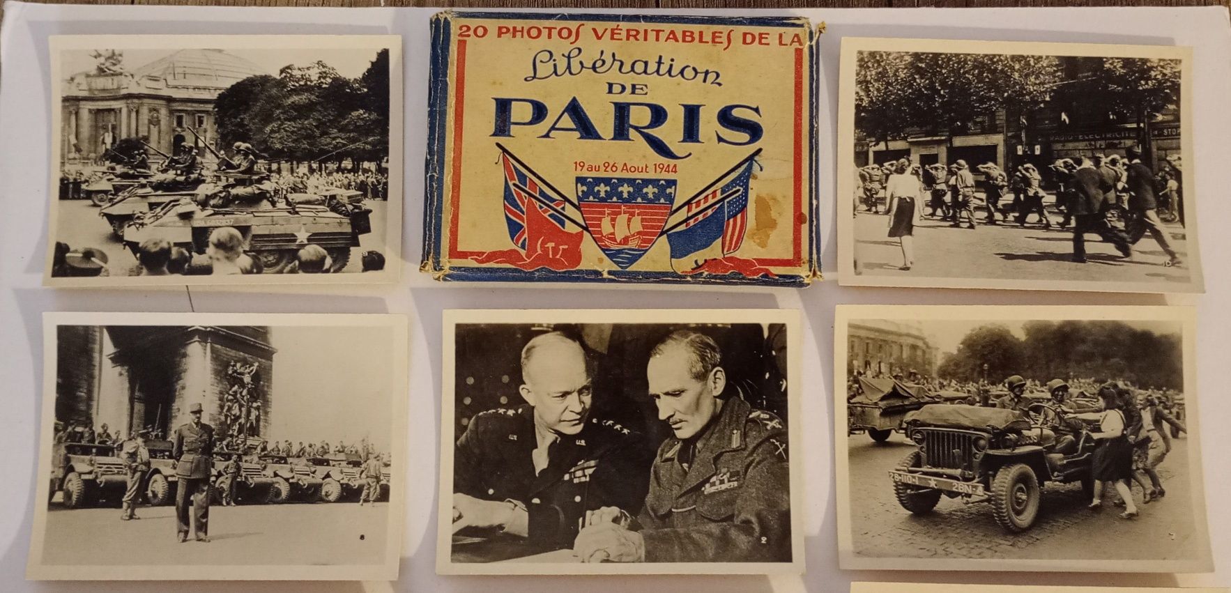 Militaria de Trincheira Segunda Guerra fotos Libertação de Paris 1944