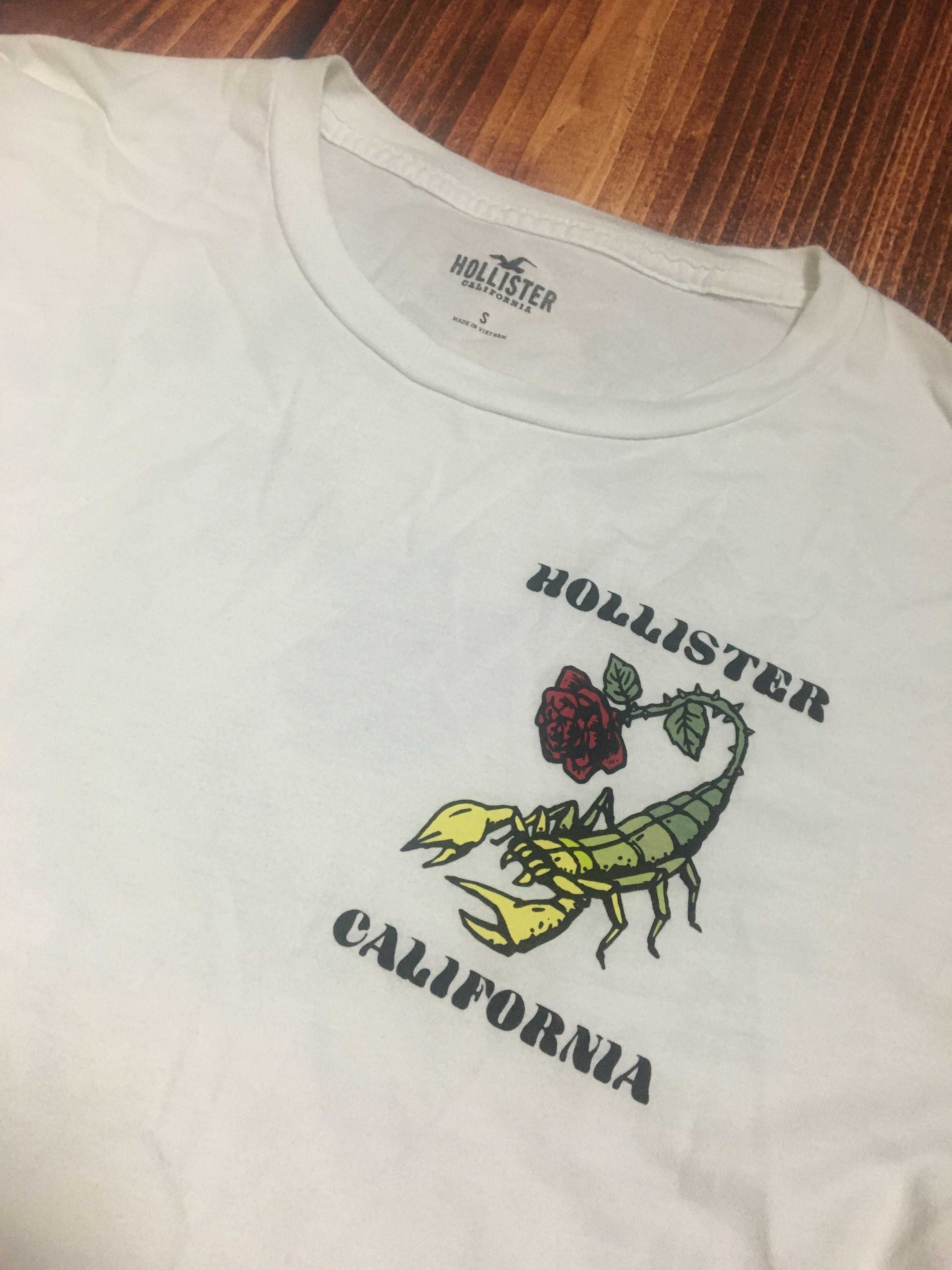 HOLLISTER r.S oryginalna koszulka longsleeve męska stan BDB