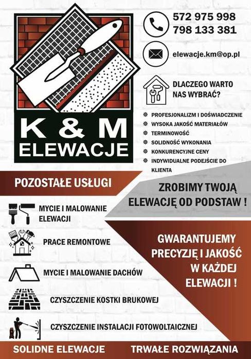 Elewacje.Malowanie.Docieplenia.Wolny Termin-Listopad-Grudzień