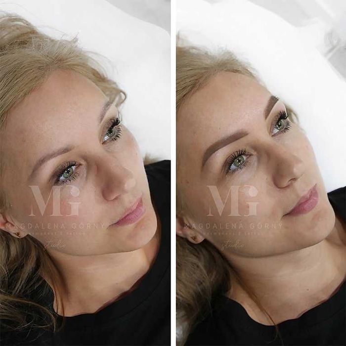 Makijaż permanentny brwi i ust, brwi permanentne, Sosnowiec, 400zł