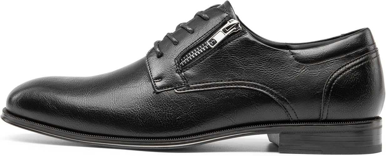 Buty męskie eleganckie półbuty sznurowane eko skóra r44