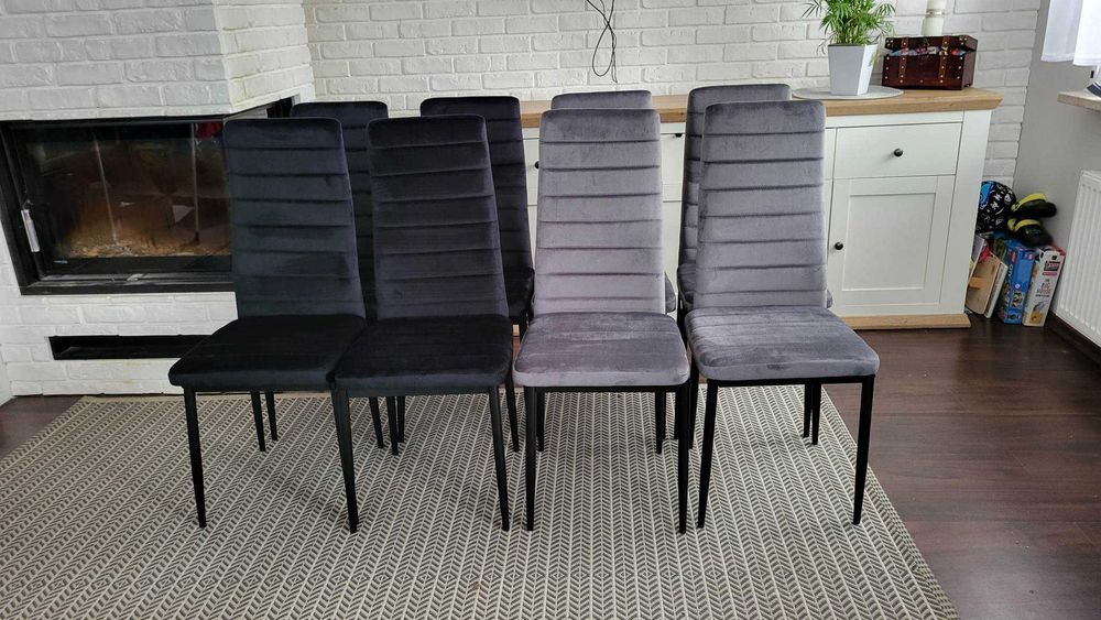 Piękne i eleganckie krzesła VELVET w super cenie SUPER JAKOŚĆ