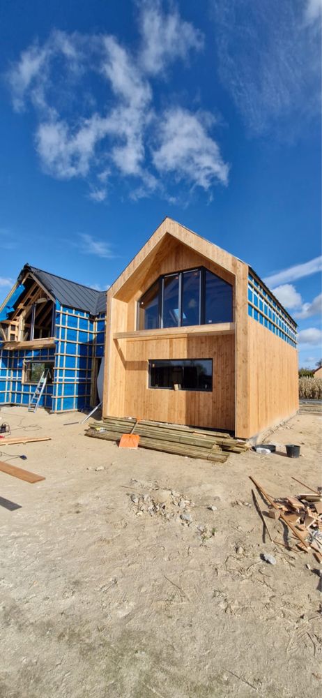 Nowoczesna Stodoła / Domek drewniany / dom z drewna / 35m2 /Całoroczny