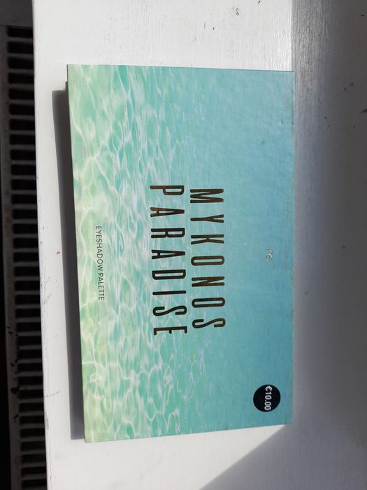 Paleta cieni do oczu duża makijaż paletka nowa primark mykonos paradis