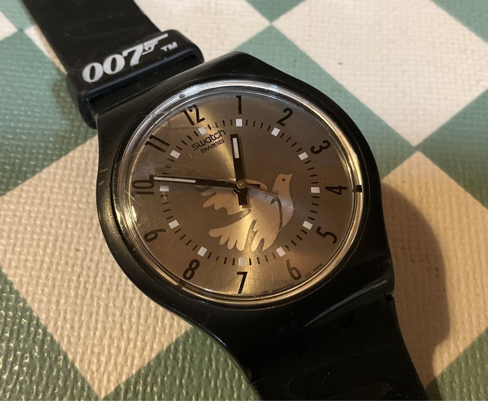 Swatch James Bond 007+ SUJB104 Aris Kristatos/ For Your Eyes Only