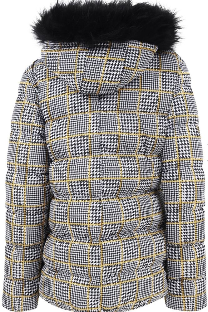 Kurtka puchowa w pepitkę Tokyo Laundry S/M